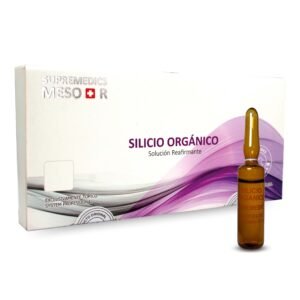 Silicio orgánico Supremedics tratamiento estético para reafirmar, hidratar y rejuvenecer la piel