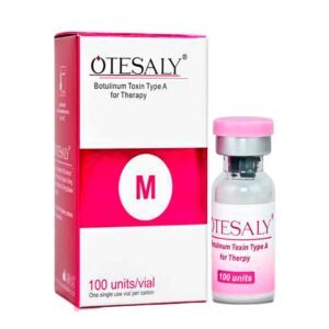 Toxina botulinica tipo A 100 IU Otesaly botox arrugas frente entrecejo patas de gallo rejuvenecimiento facial