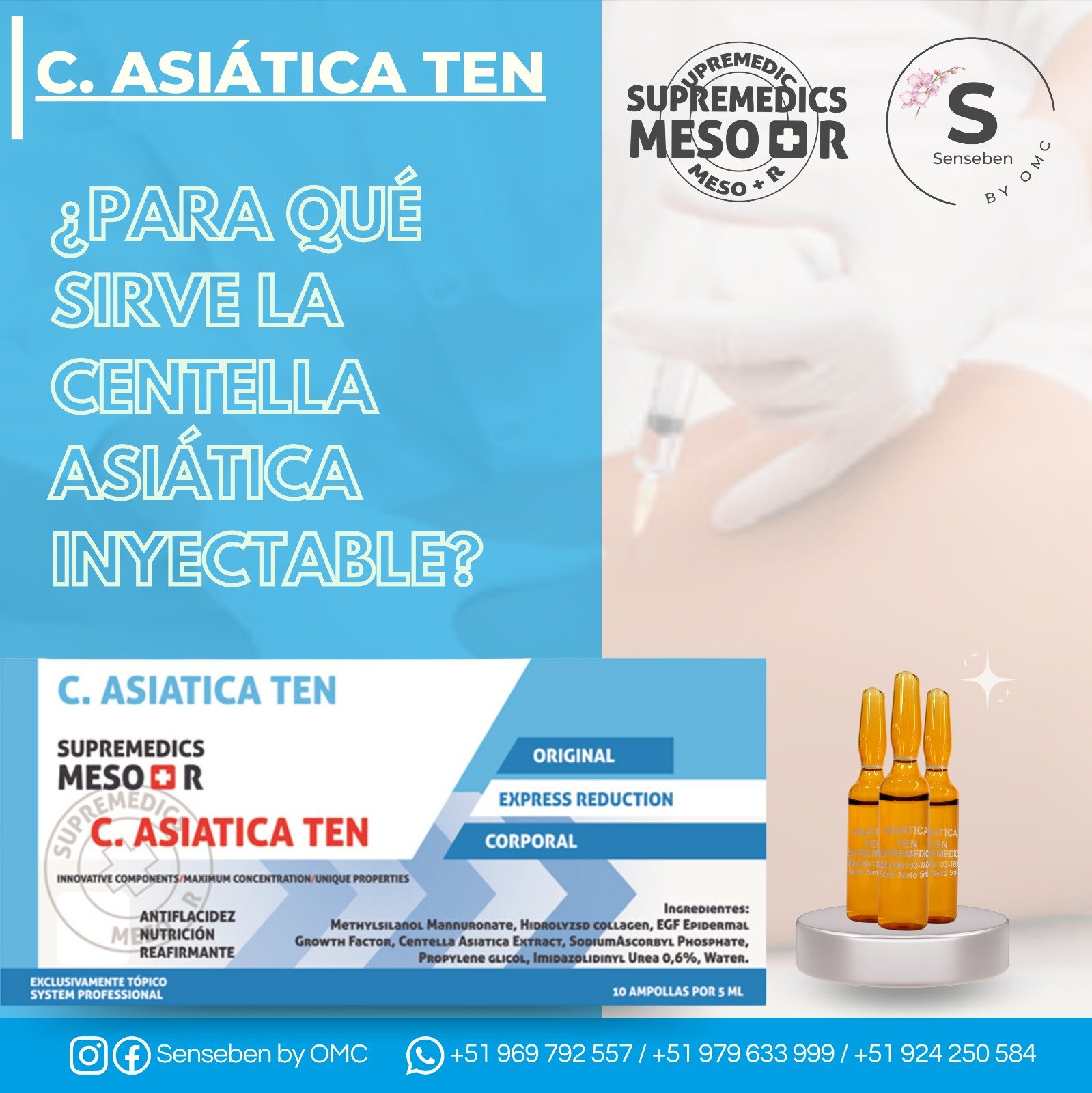 Centella Asiática: propiedades, para qué sirve y sus usos en la piel y la celulitis