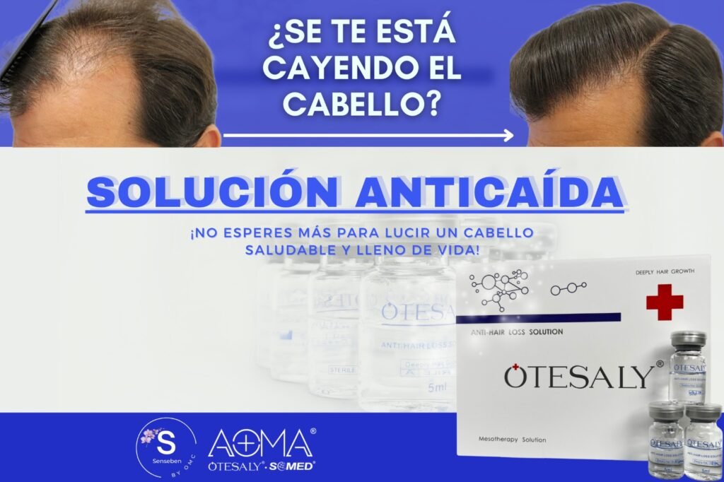 solucion anticaida de cabello otesaly