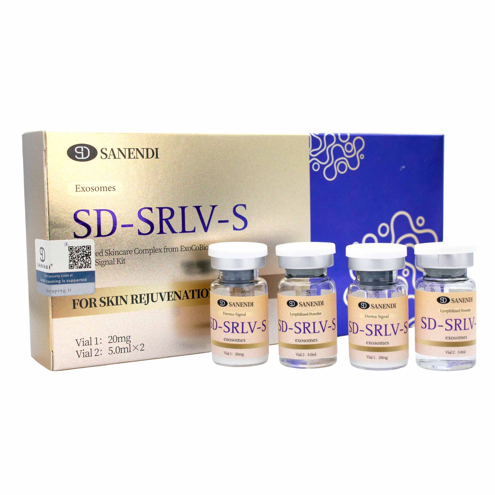 Tecnología avanzada en exosomas liofilizados para regenerar, rejuvenecer y revitalizar la piel.