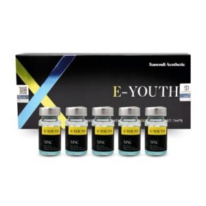 E-YOUTH Sanendi tratamiento anti edad con exosomas para rejuvenecimiento facial, firmeza e hidratación profunda