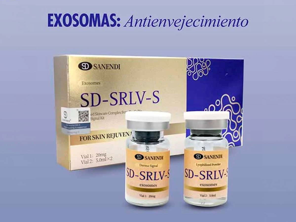 Exosomas faciales antienvejecimiento con tecnología SDR-SKY 5 para rejuvenecimiento y regeneración de la piel