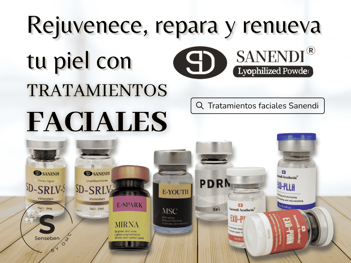 Tratamiento facial con exosomas para regeneración de la piel, rejuvenecimiento no invasivo y mejora de firmeza y luminosidad