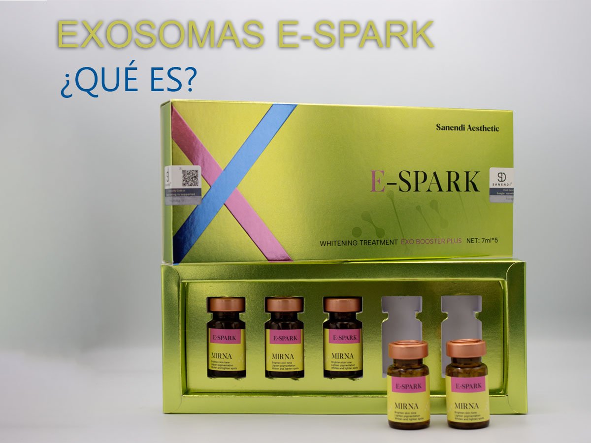 Exosomas E-Spark para rejuvenecimiento facial y regeneración de la piel en medicina estética