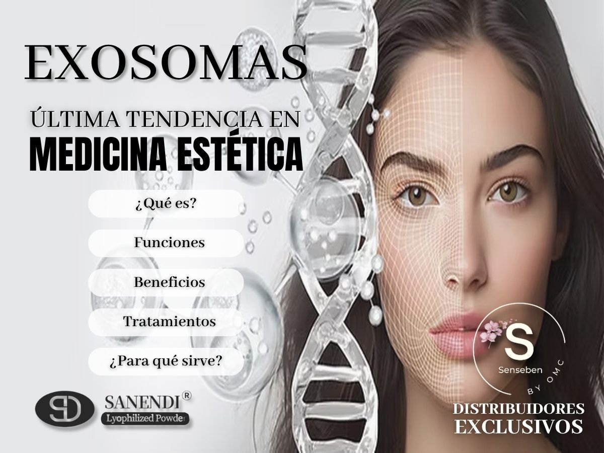 Exosomas en medicina estética para rejuvenecimiento facial, regeneración celular y mejora de la calidad de la piel con tratamientos avanzados