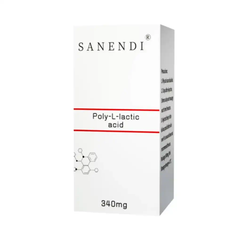 SANENDI SCULPTRA Bioestimulador PLLA 340mg (1 Vial), Estimulador de Colágeno y Rejuvenecimiento Progresivo Profesional