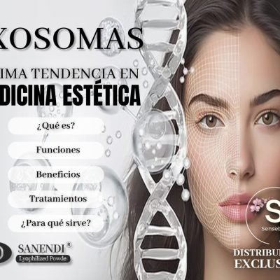 Exosomas en medicina estética para rejuvenecimiento facial, regeneración celular y mejora de la calidad de la piel con tratamientos avanzados